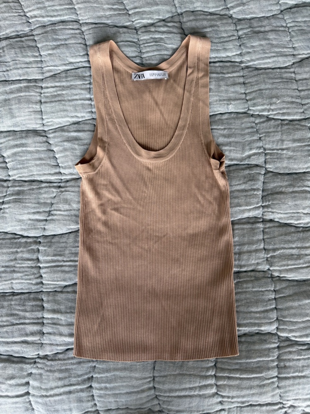 Zara ribbed tank top
